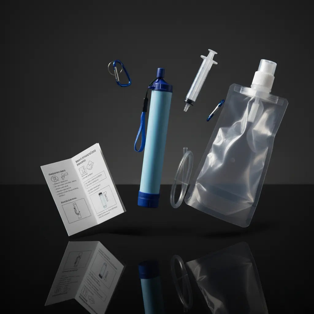 Clearline Emergency Water Filter Straw (400 gal)