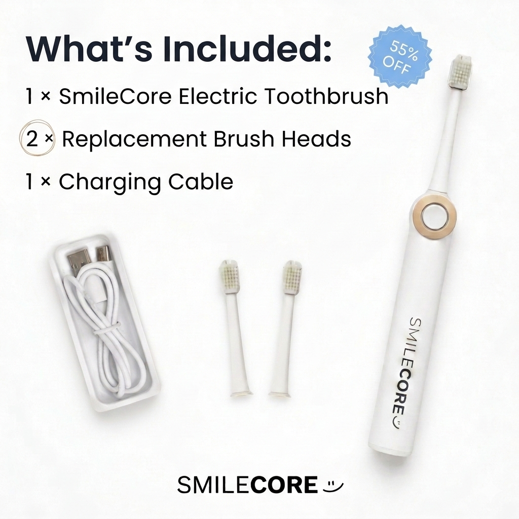 3 in 1  Rolling Floss Toothbrush