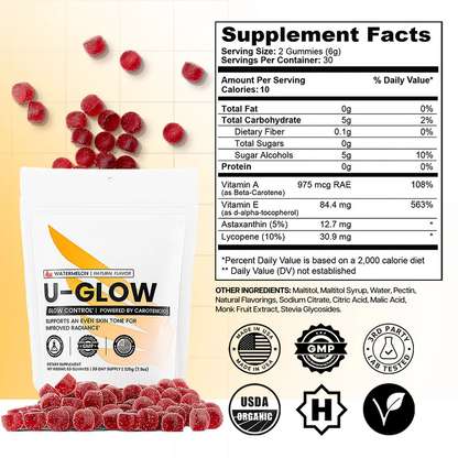 U-GLOW Tanning Gummies